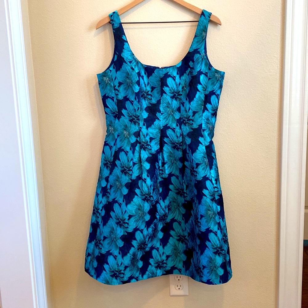Blue Floral Dress